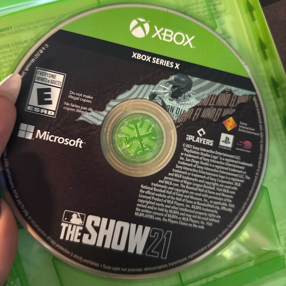 MLB The Show 21 Xbox series X Complete in Box